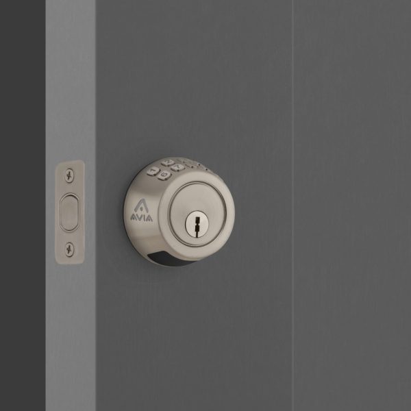 Deadbolt+ Satin Nickel